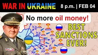04 Feb: PUTIN IN SHOCK. Russian Oil Exports HIT HARD! Oil Refineries SHUTTING DOWN EVERY DAY.