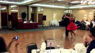 Ashley and Vasiliy dance Polka at our jacksonville ballroom dance studio summer showcase 2011
