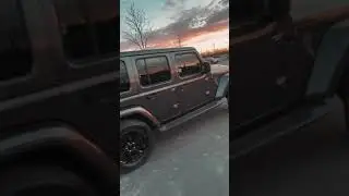 20 Jeep Wrangler Unlimited with the halo led lights #jeep #wrangler #haloled #jeeplife #jeepgirl
