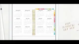 2020 Digital Planner Out Now. Tutorial. Easy use for Monthly, Weekly, and Daily Planning