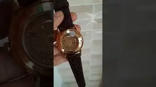 - 24hdongho.com-Đồng hồ Omega b&aacute;t qu&aacute;i v&agrave;ng 18 k Cơ d&acirc;y da-0932087796