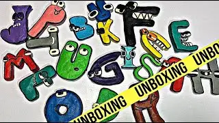Alphabet Lore Plushies All Letters A-Z Unboxing