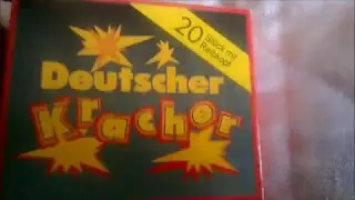 Test der Weco Deutscher Kracher 20 St&uuml;ck mit Reibkopf
