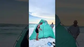 As a pro beachgoer, I do not leave home without the beach tent it is a lifesaver when bringing