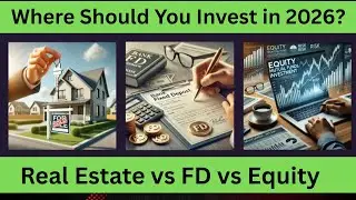 Best Investment Option for 2026 | Real Estate vs FD vs Equity Explained