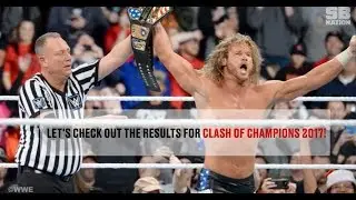 How much wrestling happened at Clash of Champions '17?