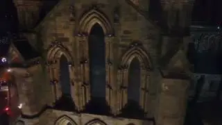 Hexham Abbey, Northumberland with my DJI PHANTOM 4 DRONE