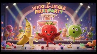 The Wiggle-Jiggle Fruit Party Song | Fruity Nursery Rhyme