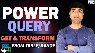 Power Query :Getting Data from Current Workbook Table/Range  to Power Query
