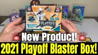 *🚨2021 Playoff Football Has Arrived🚨* Sweet Die Cut Rookie In This Playoff Football Blaster Box!