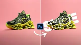 Easy Way Create Transparent Text Effect in Photoshop | Photoshop Beginner Tutorial
