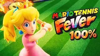 Mario Tennis Fever - Full Game 100%
