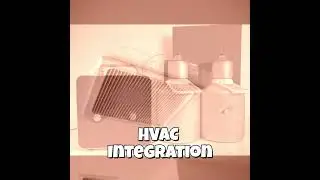 Large Space HVAC Smart Aroma Diffuser | Dual Bottle Bluetooth Scent Machine for 15,000 sq ft