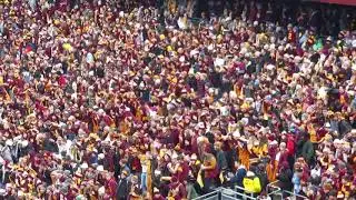 Gophers Enter The Stadium