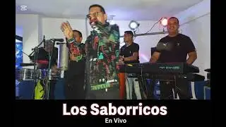 Caprichos del Destino y Falso Amor Los Saborricos en Vivo #raspacanilla #tropical #bailables 