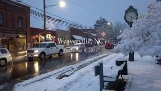 Weaverville Snowfall 4k