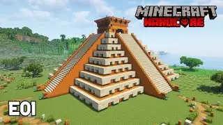 I Built Chich&eacute;n Itz&aacute; (Temple of Kukulc&aacute;n) in Hardcore Minecraft