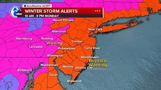 AccuWeather: Blizzard Warning expanded to include Philadelphia