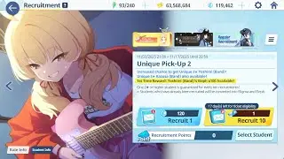 [Blue Archive] Rolling for Band Yoshimi and Band Natsu