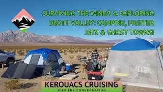 *Video* 🚐 Surviving the Winds & Exploring Death Valley: Camping, Fighter Jets & Ghost Towns! 🏜️
