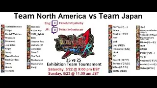 Guilty Gear XX Accent Core Plus R - Team North America VS Team Japan 25vs25