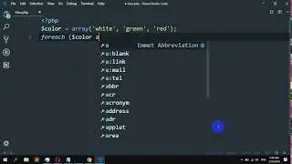 How to Print array values in a list in PHP
