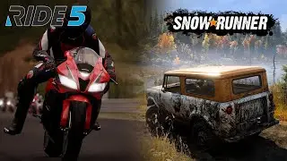 RIDE 5 & SnowRunner | 🔴 Canlı Yayın