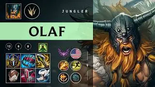 Olaf Jungle vs Gwen - NA Master Patch 26.03