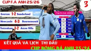 KẾT QUẢ CUP F.A ANH V&Ograve;NG 3 MAN CITY THẮNG HỦY DIỆT, CHELSEA THẮNG ĐẬM. V&Ograve;NG 16 GIẢI BUNDESLIGA