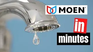 Stop a Dripping Single Handle Bathroom Faucet - Moen Washerless