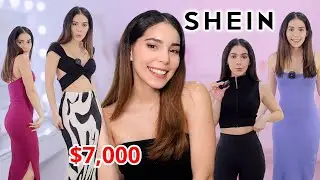 ASÍ se ven $7,000 pesos de ROPA en SHEIN 😱  (Muchos vestidos para verano)