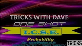 ICSE: One shot of Probability