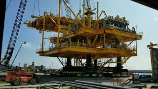 Oil Rig Deck Stack