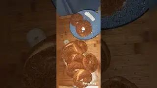 SIMIT - SESAMRING #food #fresh #recipe #cooking #simit #sesam #fyp #shorts #yummy #essen #lecker