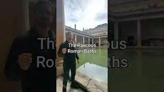 Raucous Roman Baths #romanbritain #romanbaths #romanempire #unesco #travelhistory #seneca #ancient