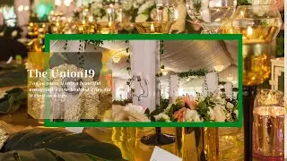 Best of Nigerian wedding decor || Green and Gold Wedding
