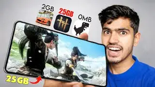 I PLAYED 0MB vs 2GB vs 25GB ANDROID GAMES 😱 | HUGE DIFFERENCE
