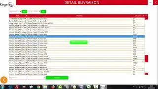Cegelec gestion du stock : CAS INVENTAIRE