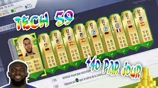 FUT 18 /TECH 59 +40 K PAR HEURE