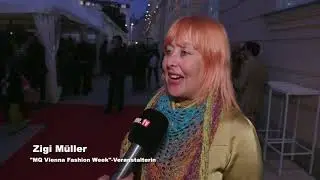 Christian W. Mucha und Ekaterina Mucha bei Adabei TV: Start der Vienna Fashion Week