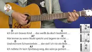 Nikolaus, Nikolaus (Jingle Bells) deutscher Text Volker Rosin, mit Akkorden & Text für Gitarre