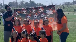 MARCELLA’S 1ST SOCCER GAME ⚽️