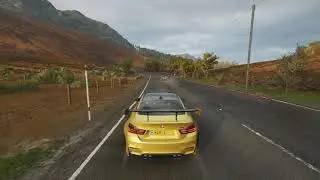 Forza horizon 4 rain run , bmw 4