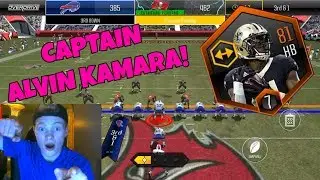 USING CAPTAIN ALVIN KAMARA! BEST CAPTAIN IN THE GAME!? | MADDEN OVERDRIVE GAMEPLAY |