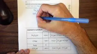 7.3e Calculating a molar heat of reaction from formation enthalpies