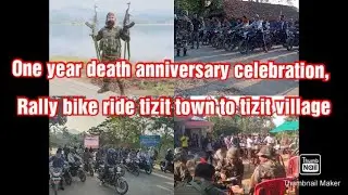 Bike rally By Zangkham student union in the name of Late. Khatnei.