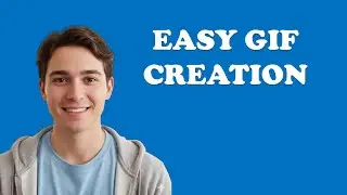 Как создать анимированные GIF-файлы из записи экрана на Mac?
