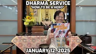 Dharma Service (January 12, 2025) - Shirley Yanagisawa - Windward Buddhist Temple