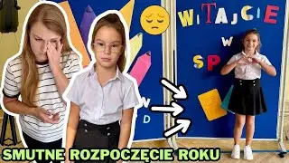 Nie mogłam iść z Oliwią na rozpoczęcie roku szkolnego😔 Była bardzo smutna💖