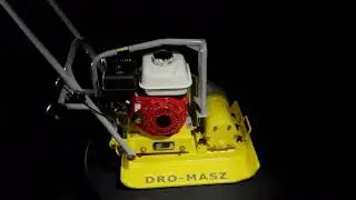 Zagęszczarka gruntu Dro-Masz DRB80-102 z silnikiem Honda GX160 102 kg 18 kN. Wytrzymała i niezawodna